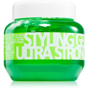 Kallos Classic Styling Gel gel de cabelo fixação ultraforte Ultra Strong Hold 275 ml. Classic Styling Gel