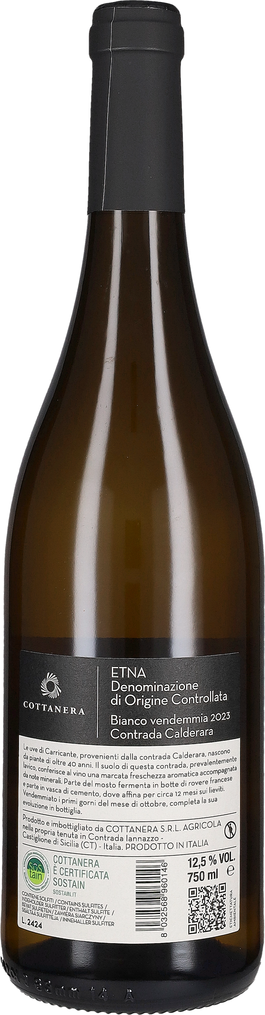 Etna Bianco 'Contrada Calderara' Cottanera 2024