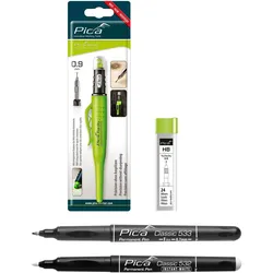 Vasalat, Vase, Pica Fine Dry Tieflochmarker + Ersatzminen HB und 2 Permanent Marker (1x)