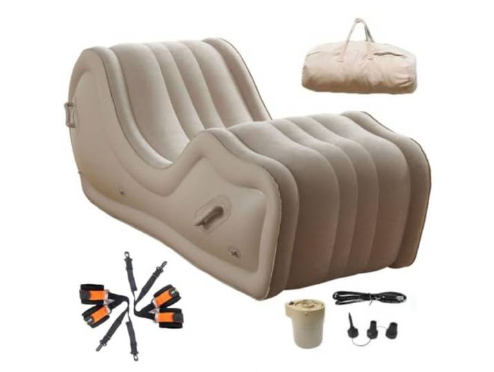 Sex Aufblasbare Sofa Erotische Möbel Sex Chair Furniture Sexstuhl,B-Sofa Liebesmöbel Position Inflatable Sessel Aufblasen Aufblasbar Reiten Sex-couch Couch Paare Frau Stuhl Liebesstuhl Fick,B-Sofa