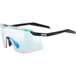 UVEX Sportbrille pace stage V | black matt / mirror green