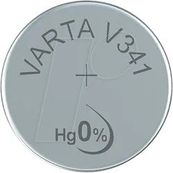 VAR 341 - Silberoxid-Knopfzelle, V 341, 15 mAh, 7,9 x 1,5 mm