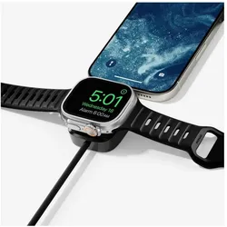 Nomad NM-NM014780858 Kabel, Smartwatch Zubehör, Schwarz