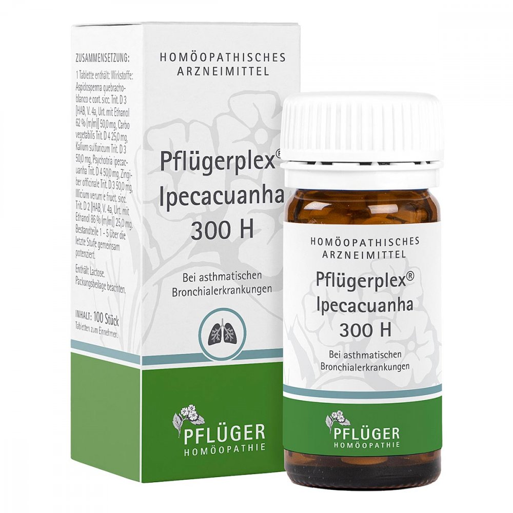 Homöopathisches Laboratorium Alexander Pflüger Gmb Pflügerplex Ipecacuana 300 H Tabletten 02749624
