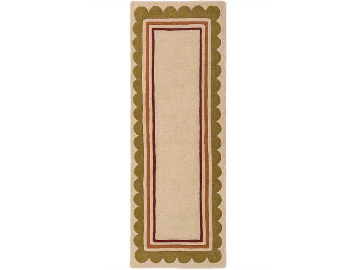 Teppich Lansing NATUR Welle, Düne 100 Prozent Wolle 80 x 230 cm - Material: 100% Wolle
