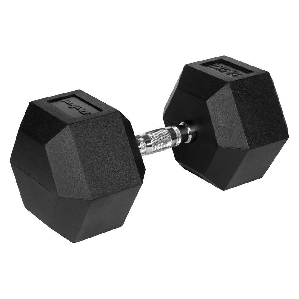 Rebel Gummierte Hantel aus Gusseisen HEX 32 5 kg ACTIVE (RBA-2325-32.5)