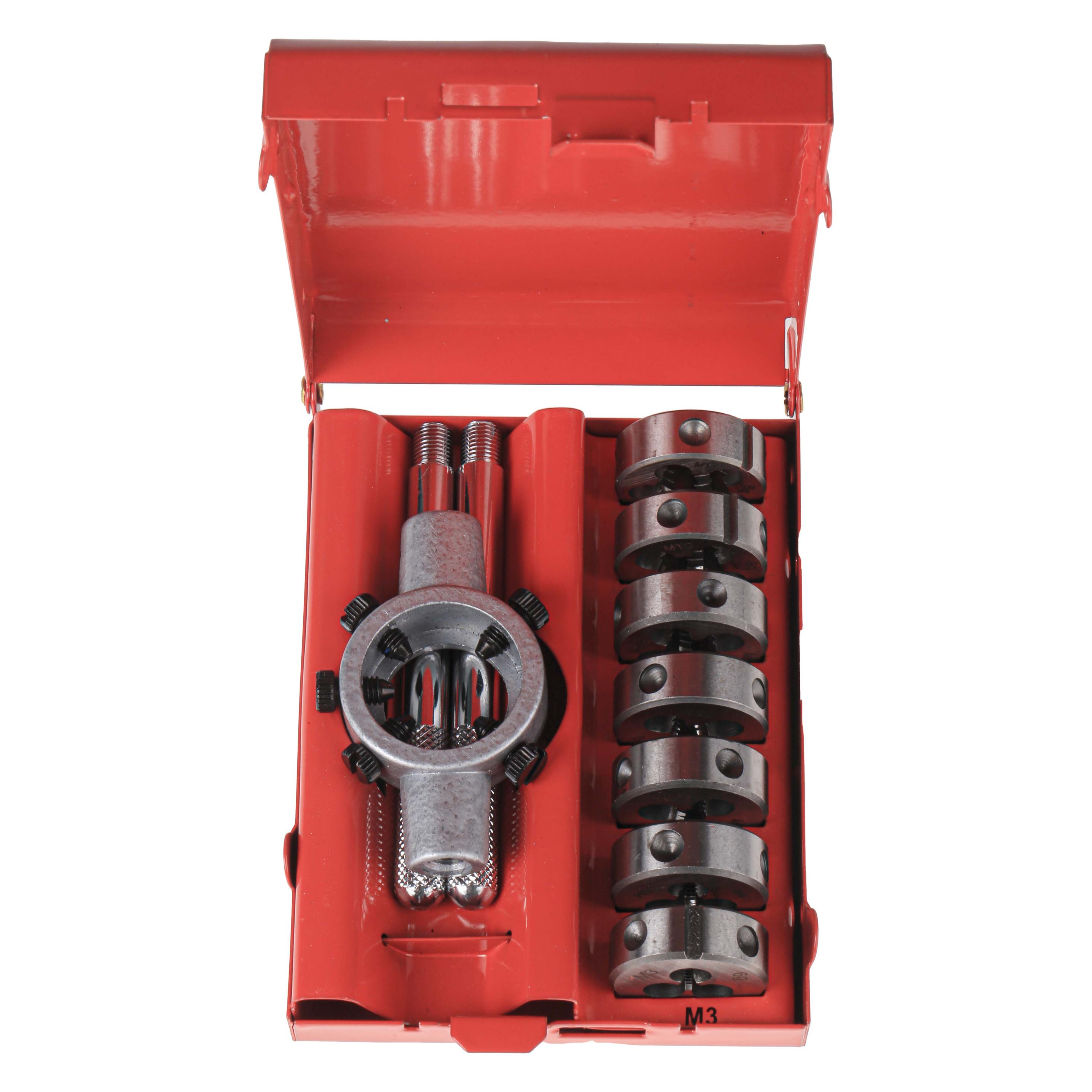 RS PRO Schneideisen HSS Set M3-M12 (6680775)