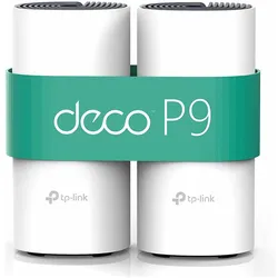 TP-Link Deco P9 2er-Set, Router, Schwarz
