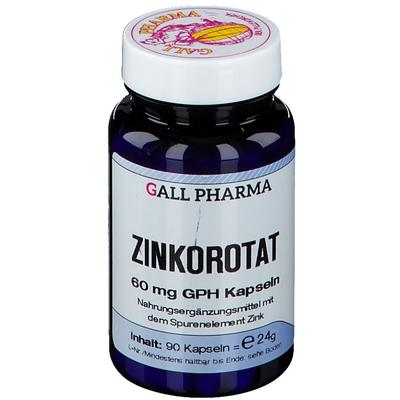 Zinkorotat 60 mg GPH Kapseln 90 St