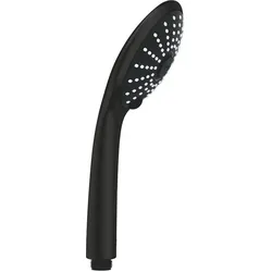 Grohe, Duschbrause, Vitalio Joy 110 3-strahlig Mattschwarz (3 Strahlarten)