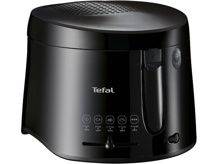 TEFAL Fritteuse Maxi Fry , schwarz, B:35cm H:26cm T:35cm, Fritteusen, Cool Wall Technologie, Familienkapazität, FF1078, Fritteuse