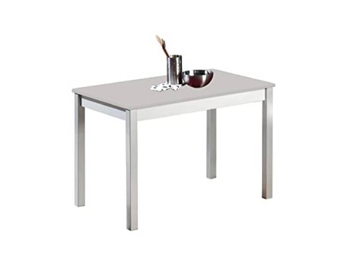 ASTIMESA Fija Küchentisch, Metall, Grau, 110 x 70 cm