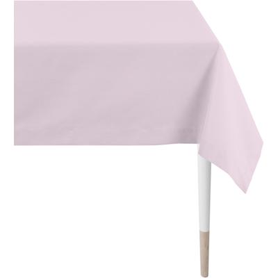 Tischdecke APELT "4362 Rips-Uni" Gr. 1, lila, B:130cm L:170cm, Baumwolle, Polyester, Tischdecken, Tischdecke, Wasser- und Schmutzabweisend