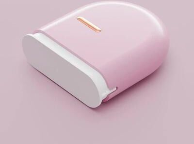 Uplifted Finds Portable Mouth Guard Box   Professional Retainer & Denture Storage Case   High Fidelity Teeth Aligner Braces Organizer pink