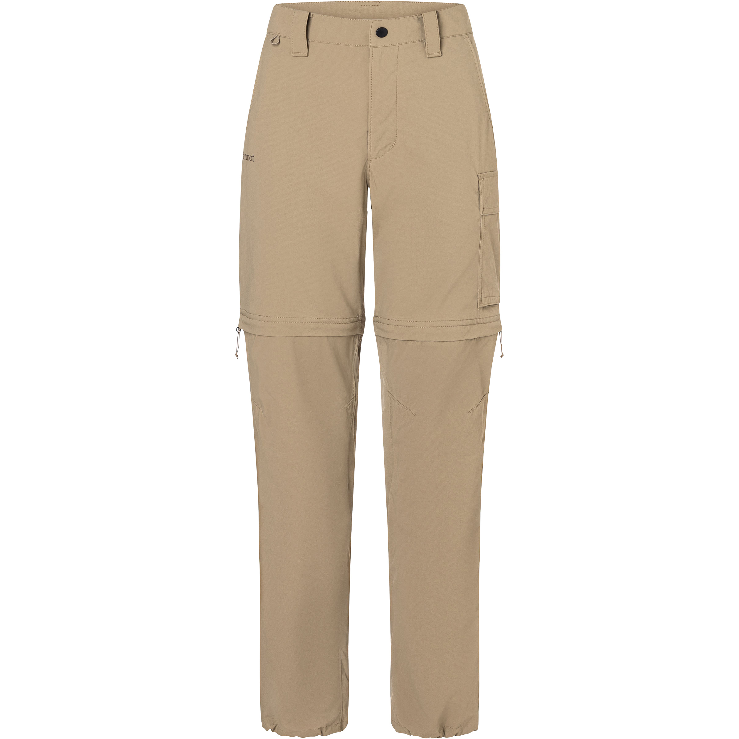 Marmot Trailway Convertible Hose Damen Zip-Hosen beige Größe XS Trekking Schnell trocknend Wasserabweisend