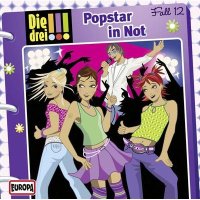 Die drei !!! - Popstar in Not, 1 Audio-CD - Maja von Vogel, CD, 9783803237613