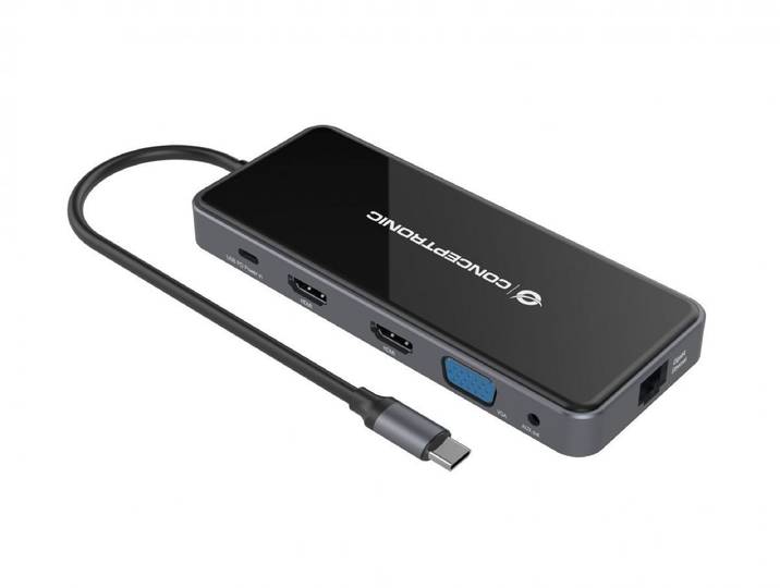 Conceptronic Laptop-Dockingstation DONN15G laptop-dockingstation & portreplikator Kabelgebunden USB
