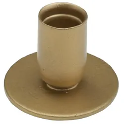 Kerzenhalter Eisen gold H 4,5 cm