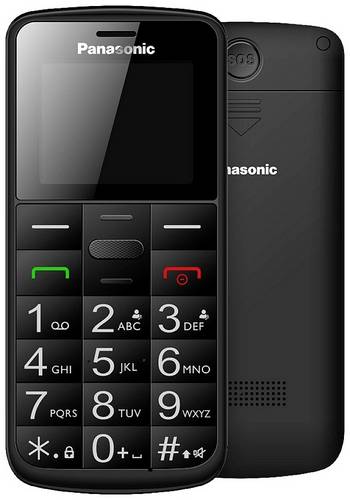 Panasonic KX-TU110 Senioren-Handy SOS-Funktion Schwarz
