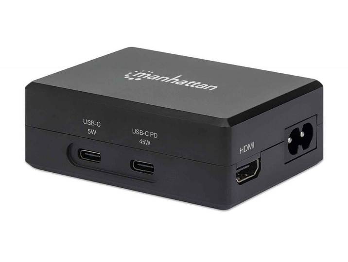 MANHATTAN Laptop-Dockingstation Smart Video Multiport Dock, Ports (x5):