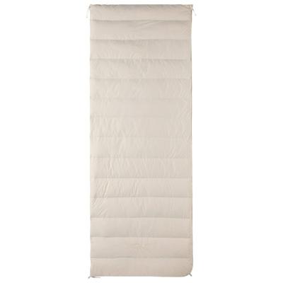 Nordisk - Saga +5° Blanket Sleeping Bag - Daunenschlafsack Gr L - bis 190 cm Zip: Complete Gelb