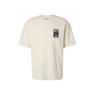 T-Shirt EDWIN "Edwin Early Call", Herren, Gr. L, beige (mole), 100% Baumwolle, bedruckt, normal, Rundhals, Shirts T-Shirt