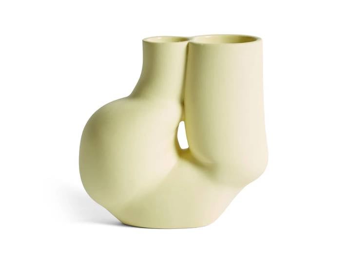 HAY - W&S Chubby Vase, soft gelb