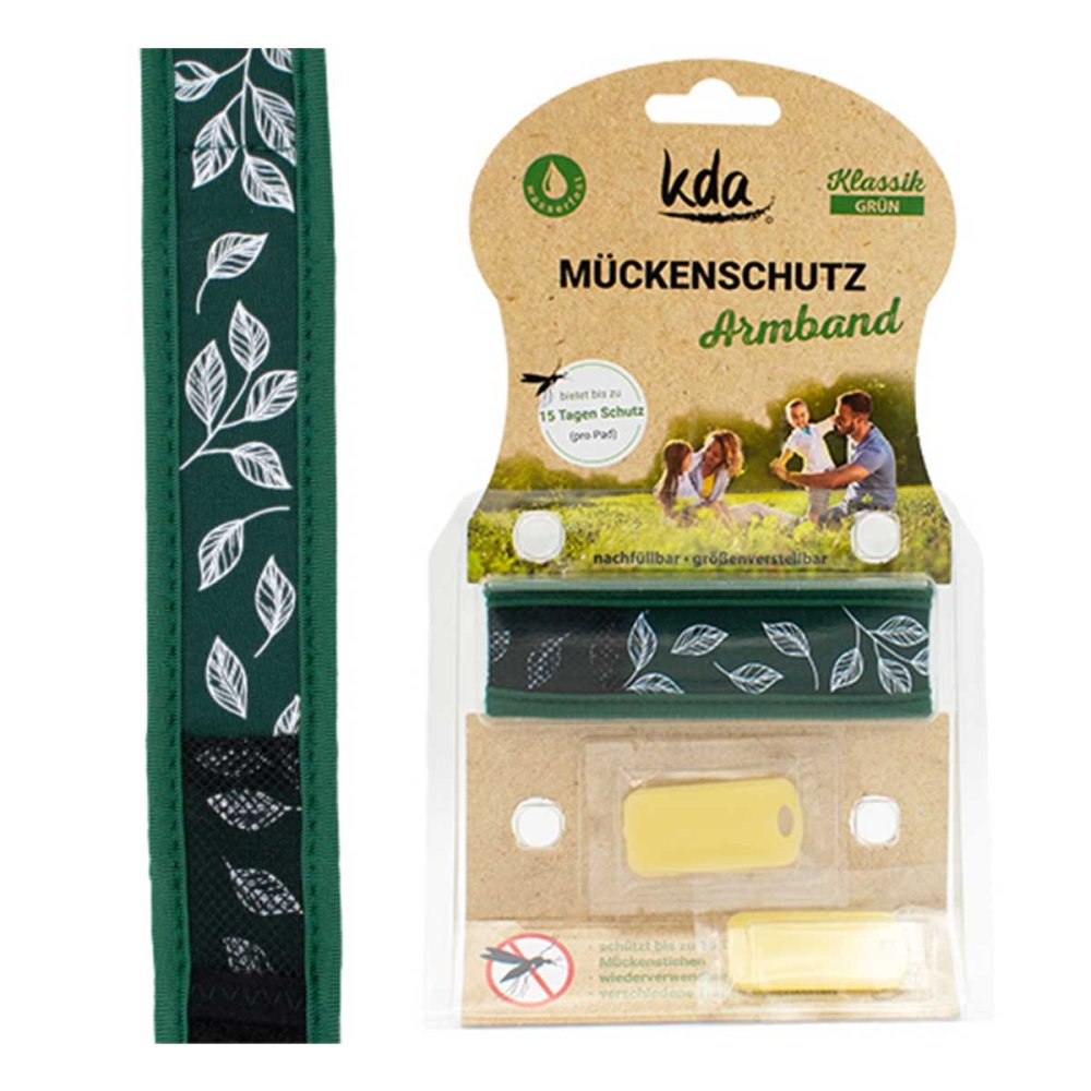 KDA Pharmavertrieb Arndt GmbH Mückenschutz Armband grün Kda 15319109