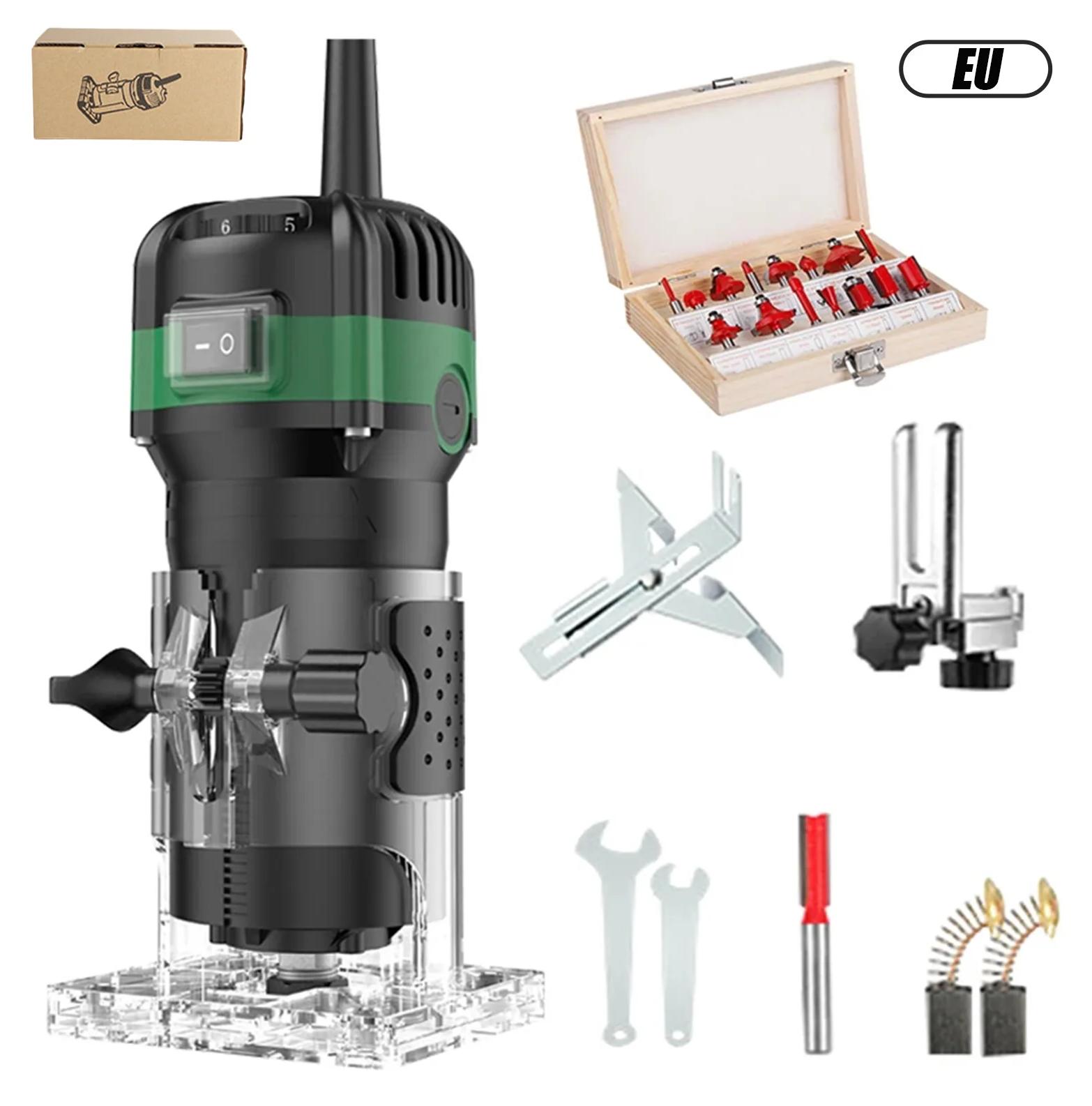 Elektrische Schneidemaschine, 800W Leistung, 30000 U/min Geschwindigkeit, Stil E-800W (Bohrer)