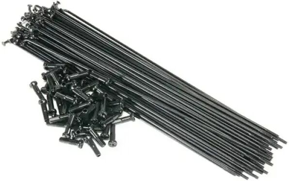 Salt Speichen Kit (182mm - Schwarz)