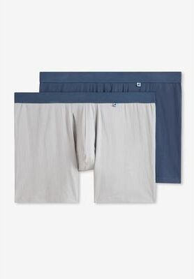 Men's Big & Tall Jockey® Hypersoft Boxer, 2-pack by Jockey in Dove Grey (Size 5XL)