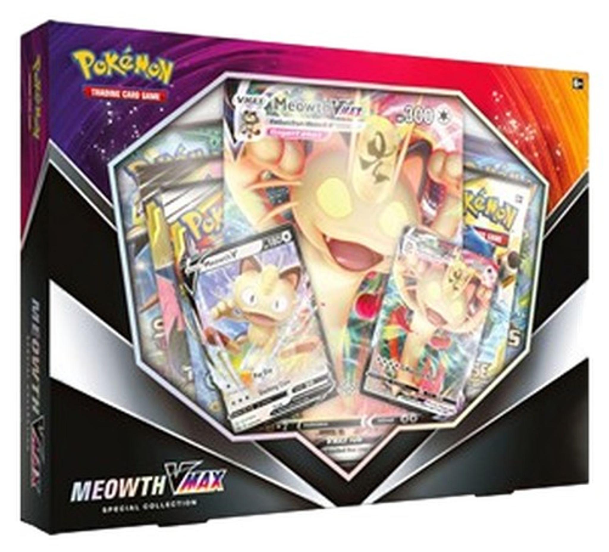 Pokemon Meowth VMAX Special Collection