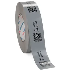 HellermannTyton Kennzeichnungsetiketten grau 50mm 1Rolle=50m 596-03110(100)