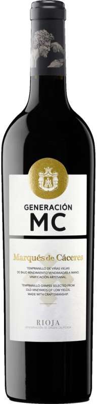 Marqués de Cáceres Generación MC 2018 - Vino tinto español premium con graduación de 14% ABV