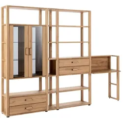 MAISON Regal Evansville Holz Braun Eiche
