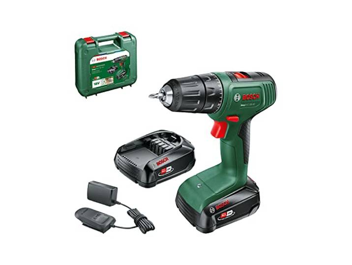 Bosch Home and Garden Bosch accuboormachine EasyDrill 18V-40 (2 accu's 2,0 Ah, 18 Volt systeem, in opbergkoffer)