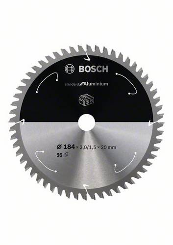 Bosch Accessories 2608837768 Kreissägeblatt 184 x 20mm Zähneanzahl: 56 1St.