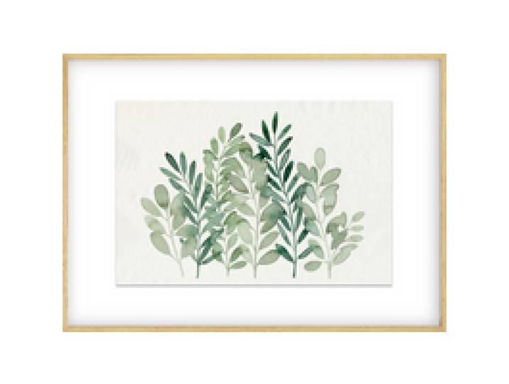 Tableau WAG insouciance green 50 x 70 cm
