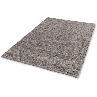 Wollteppich "Odelia 6026", grau (multi grau), B:140cm H:15mm L:200cm, Jute, Kunstfaser, Wolle, SCHÖNER WOHNEN-KOLLEKTION, Teppiche, handweb, warme Wolle, Wohnzimmer, Schöner Wohnen Kollektion