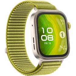 Huawei Watch Fit 4 Pro Green Fluoroelastomer Strap