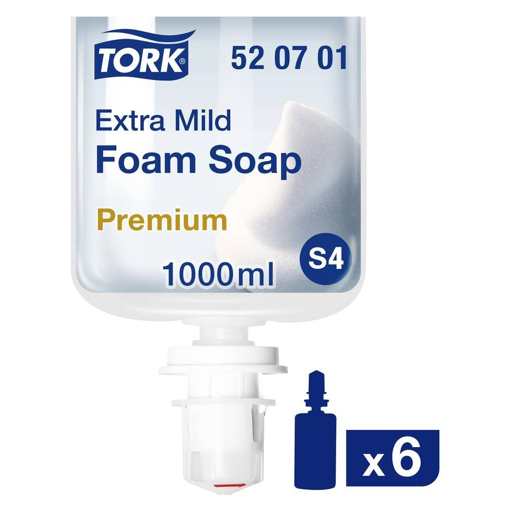 Tork Premium-Schaumseife, extra mild (1000 ml) (520701)