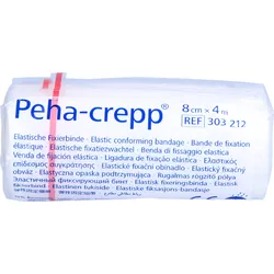 Peha Crepp Fixierbinde 8 cmx4 M 1 ST