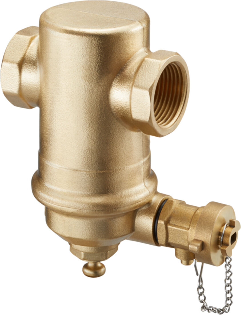 Oventrop Schlammabscheider DN 40, Rp 11/2", PN 16, hz, m Absch., MS (1124012)