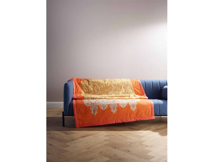 Tagesdecke BASSETTI RAGUSA , gold, Obermaterial: 100% Baumwolle CO., Tagesdecken, Tagesdecke, mit Stone-Waschung