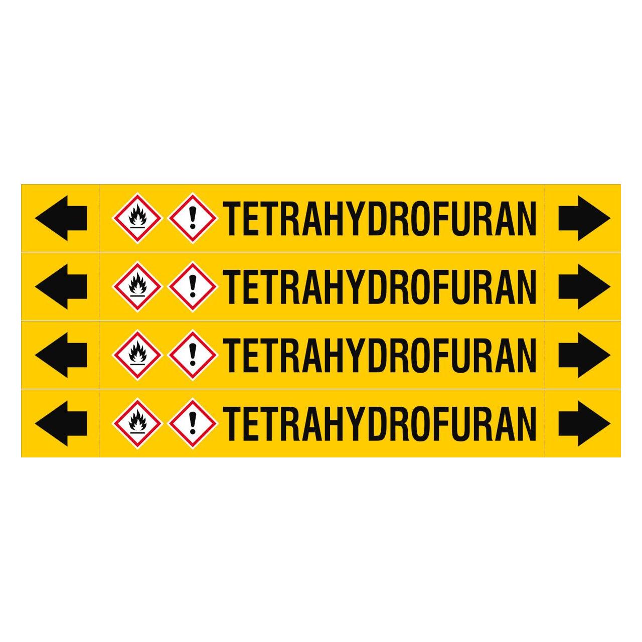 Brady ASME - Rohrmarkierer - Tetrahydrofuran (312797)