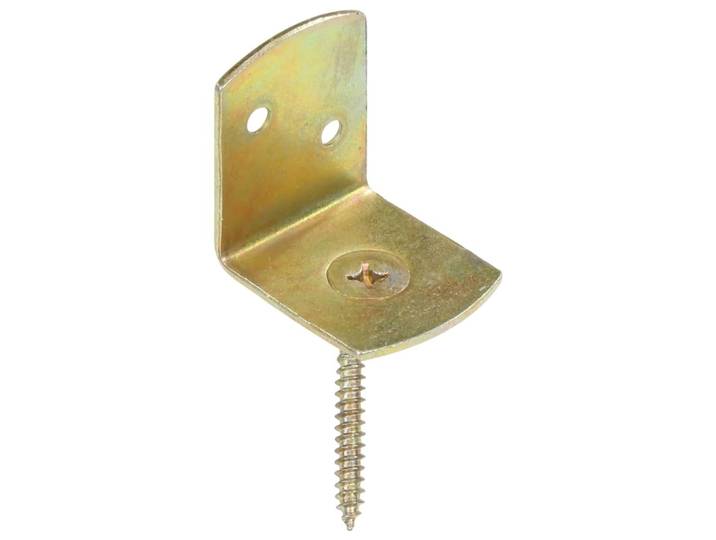 vidaXL Supports de clôture tressés 24 pcs. Forme L Métal galvanisé