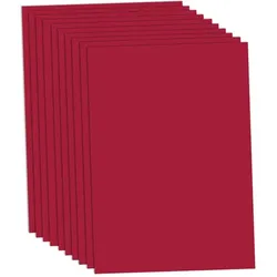 Fotokarton, weinrot, 50 x 70 cm, 10 Blatt