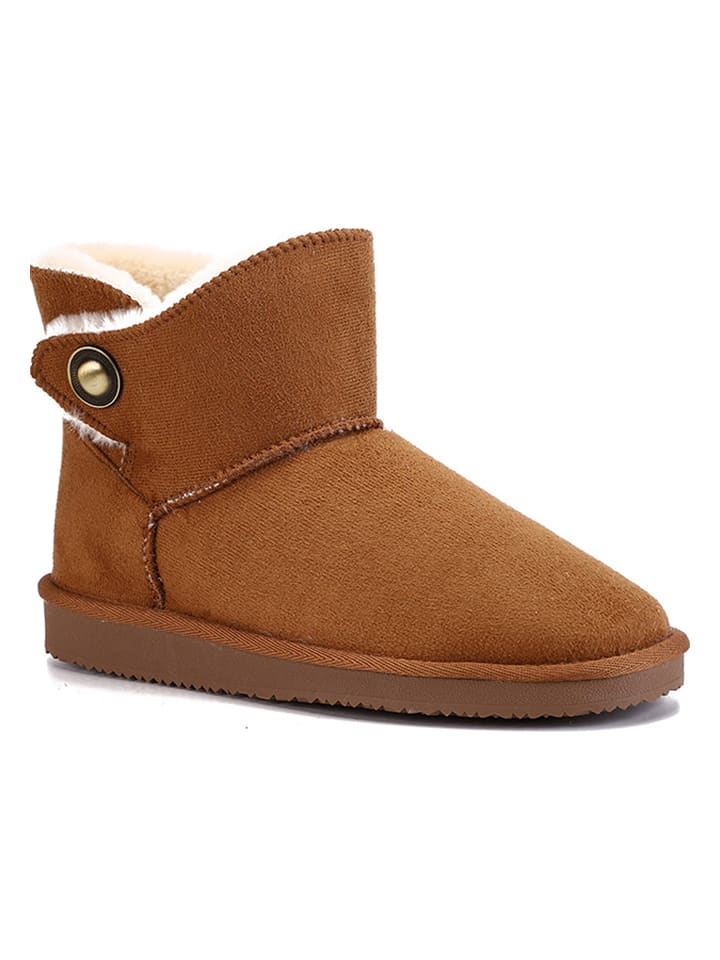 ISLAND BOOT Winterboots "Catalina" in Hellbraun - 39