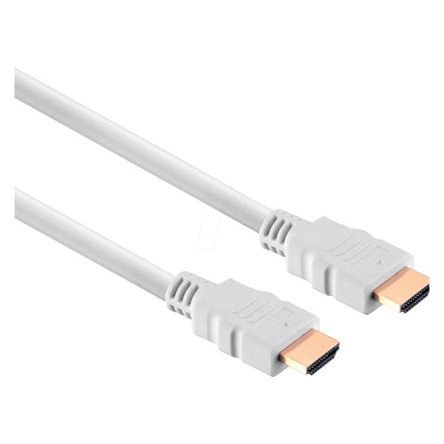 HDgear HDSupply X-HC High-Speed HDMI 0,5m weiss (0.50 m) (X-HC070-005E)