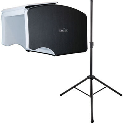 Isovox Mobile Vocal Booth 2 Set Black Noir